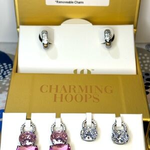 2025 BP Charming Hoops “Dripping in Jewels” 5 pairs in one